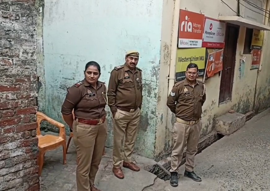 Sambhal : सम्भल में मीट फैक्ट्री मैनेजर के घर आईटी की दोबारा रेड, सात घंटे चली तलाशी