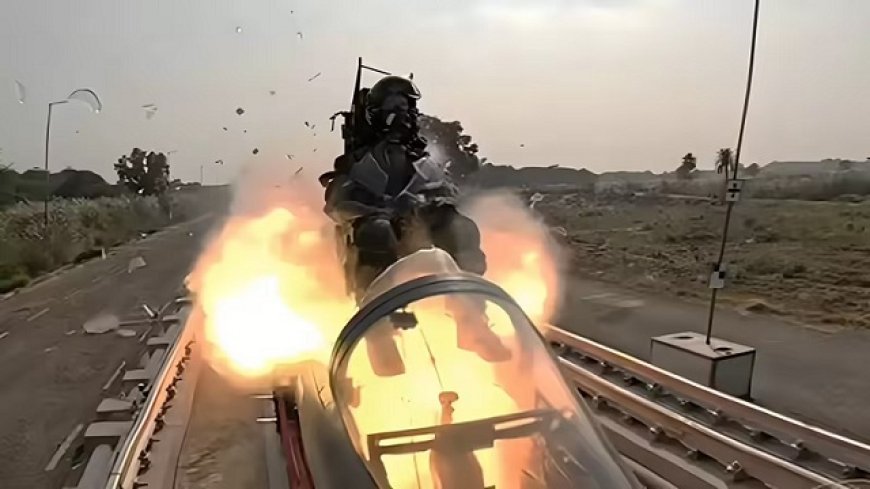 DRDO का ऐतिहासिक सफल परीक्षण- चंडीगढ़ में 800 किमी/घंटा की रफ्तार पर फाइटर जेट एस्केप सिस्टम की मजबूती सिद्ध, पायलट सुरक्षा को मिला नया आयाम। 