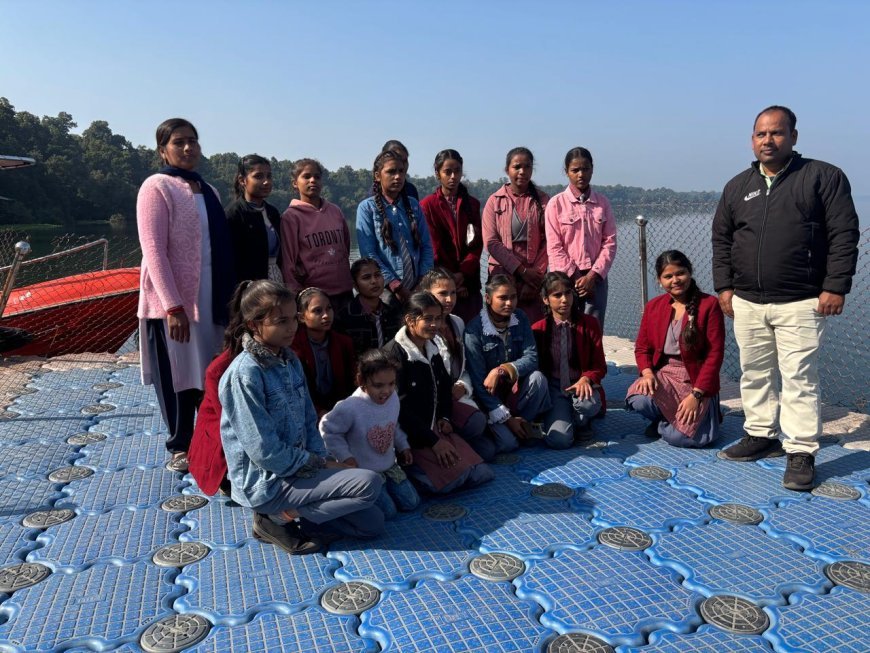 Pilibhit : पंडित जियालाल स्कूल के बच्चों ने चूका पिकनिक स्पॉट की सैर कर लिया जंगल का मजा