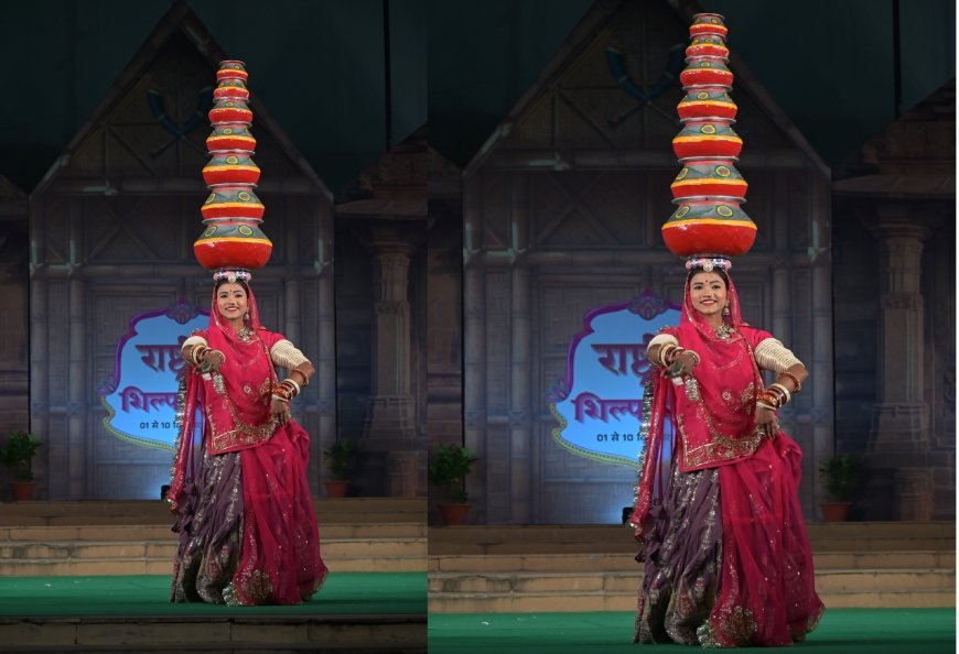 Prayagraj : शिल्प मेले में लोक संगीत और नृत्यों की रंगारंग शाम, दर्शक झूम उठे