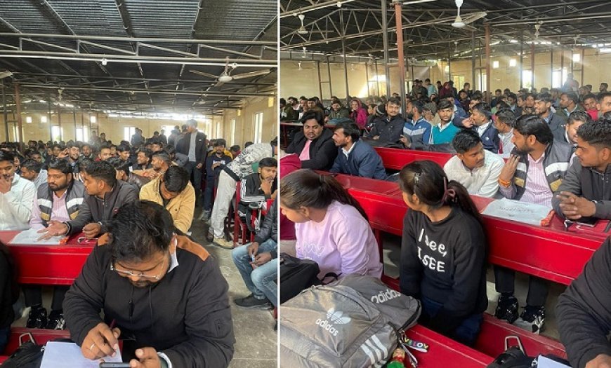 Lucknow: प्रधानमंत्री इंटर्नशिप स्कीम के तहत राजकीय आईटीआई अलीगंज में बृहद रोजगार मेला आयोजित। 