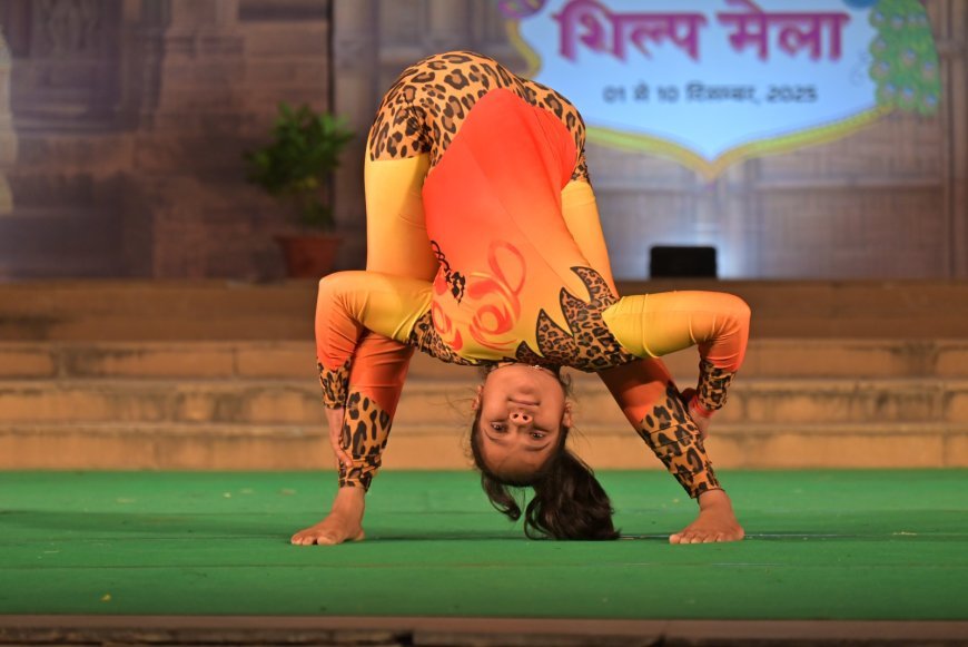 Prayagraj : राष्ट्रीय शिल्प मेला में डांडिया और भांगड़ा ने मचाया धमाल, लोक कलाकारों ने बांधा दर्शकों का दिल