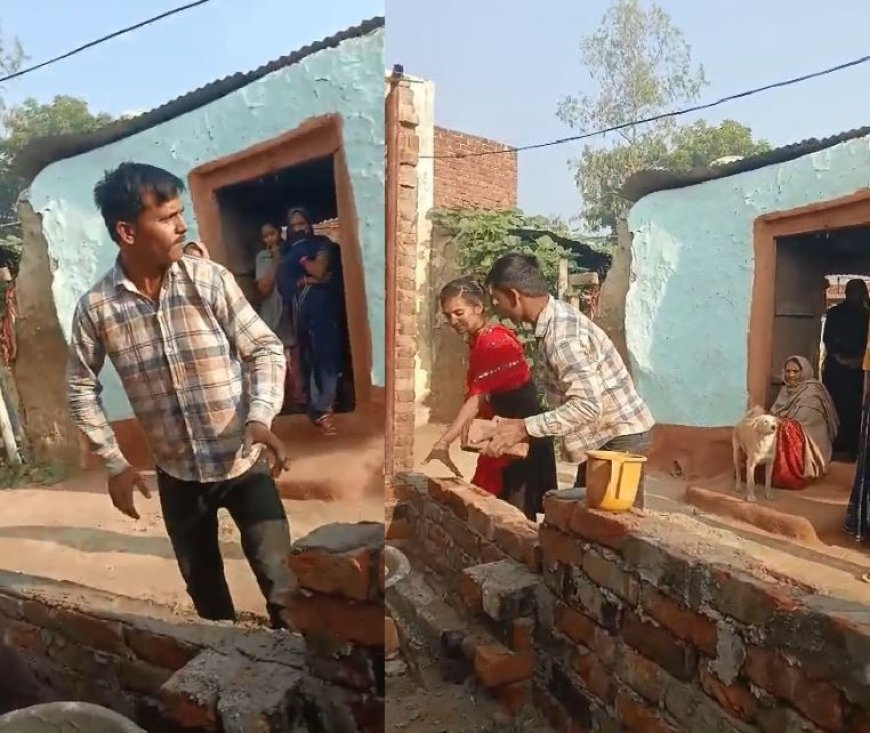 Hardoi : विधवा महिला को अपनी ही जमीन में दरवाजा लगाने से रोकने का आरोप, पुलिस पर भी उठे सवाल