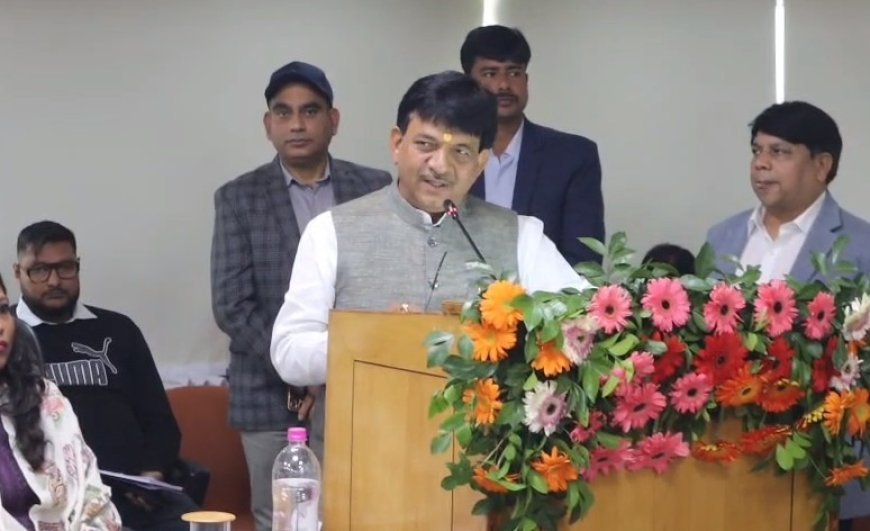 Lucknow: प्रधानमंत्री के विज़न से भारत मजबूत, यूपी टॉप पर - कपिल देव अग्रवाल