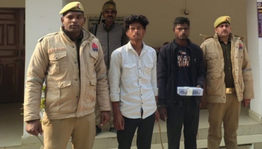 Jaunpur: मोबाइल चोरी कांड सुलझा - युवक गिरफ्तार, चोरी का फोन व पल्सर बाइक बरामद। 