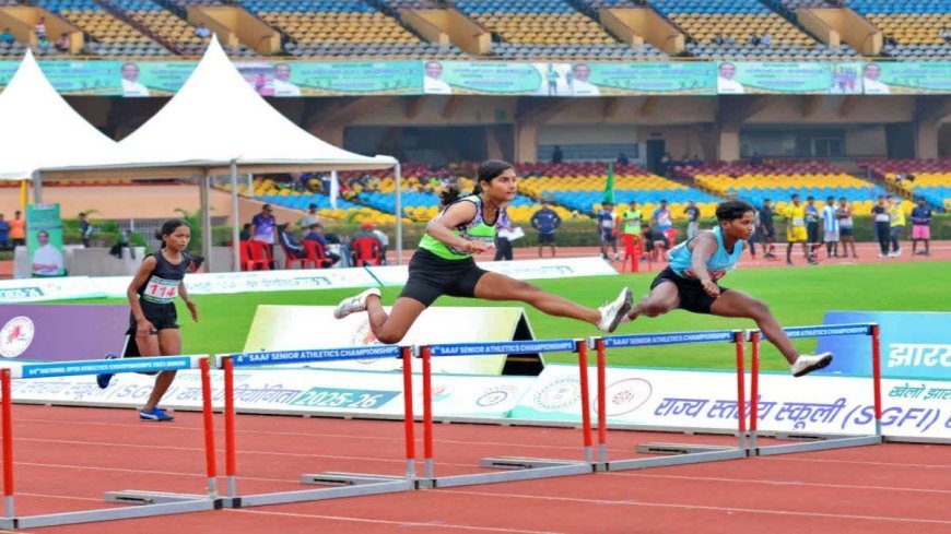 Lucknow : राष्ट्रीय स्कूली एथलेटिक्स में तमिलनाडु ने बनाई बढ़त, उत्तर प्रदेश ने जीते दो पदक