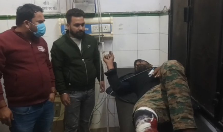 Sambhal : स्विफ्ट डिजायर चोरी मामले में पुलिस से मुठभेड़, शातिर ऑटो लिफ्टर घायल