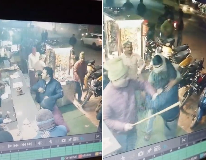 Sambhal: रेस्टोरेंट में पुलिसकर्मी पर मारपीट व धमकी का आरोप, शिकायत दर्ज। 