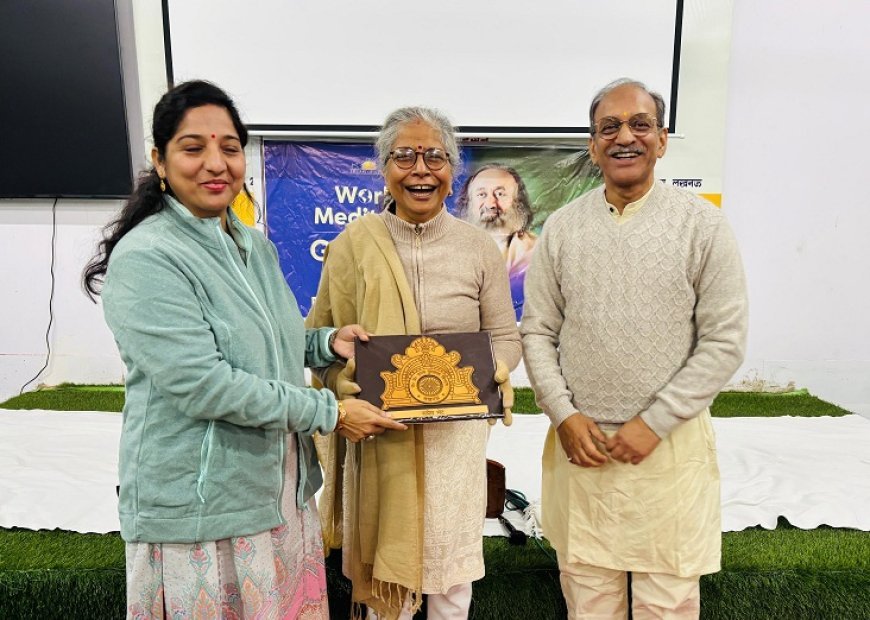 Lucknow: विश्व ध्यान दिवस के उपलक्ष्य में उत्तर प्रदेश राज्य पुरातत्व निदेशालय द्वारा एक दिवसीय योग साधना शिविर का आयोजन। 