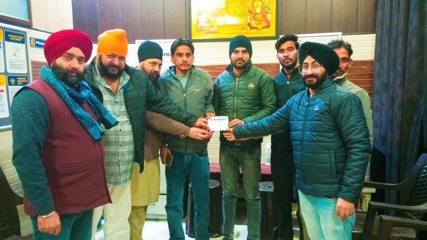 Deoband : पंजाब बाढ़ पीड़ितों की मदद के लिए लबकरी गांव ने दी 52 हजार की सहायता