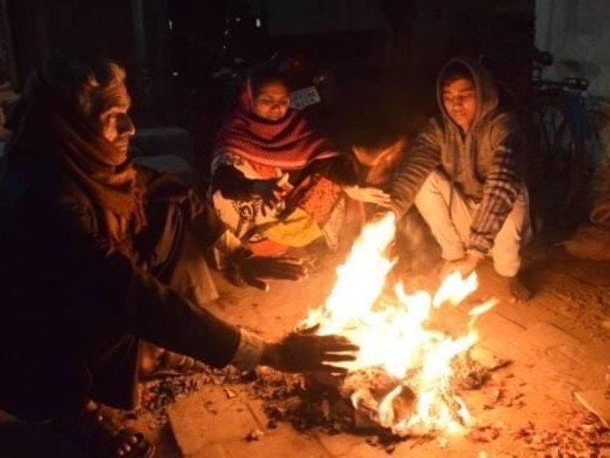 Ayodhya : अयोध्या में सर्दी की ठिठुरन बढ़ी, नगर निगम के अलाव सिर्फ कोरे दावों तक ही सीमित