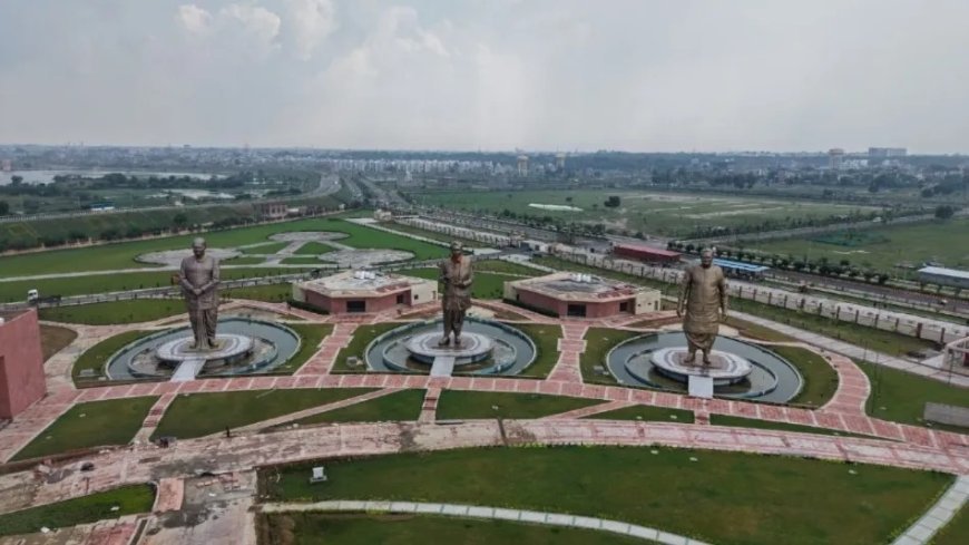 Lucknow : प्रधानमंत्री नरेंद्र मोदी राष्ट्र को समर्पित करेंगे राष्ट्र प्रेरणा स्थल, सभी तैयारियां पूरी
