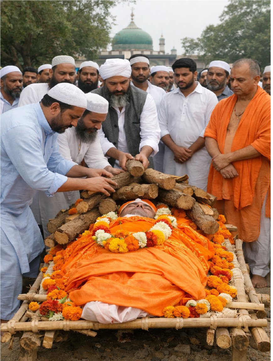 Deoband : मजहब से पहले इंसानियत- देवबंद में मुस्लिमों ने किया हिंदू व्यक्ति का अंतिम संस्कार