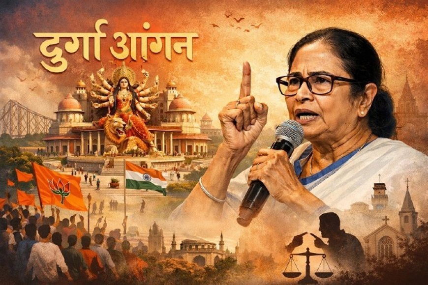 चुनाव नजदीक आते ही दुर्गा सप्तशती का पाठ याद आ जाता है, शिवराज सिंह चौहान ने ममता बनर्जी के महाकाल मंदिर ऐलान पर किया तंज। 