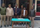 Lakhimpur : थाना खीरी पुलिस ने दो अभियुक्तों को अवैध तमंचा और कारतूस सहित गिरफ्तार किया