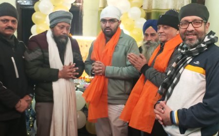 Deoband : देवबंद में गुरु गोबिंद सिंह के प्रकाश पर्व पर छह दिवसीय प्रभातफेरियों का समापन