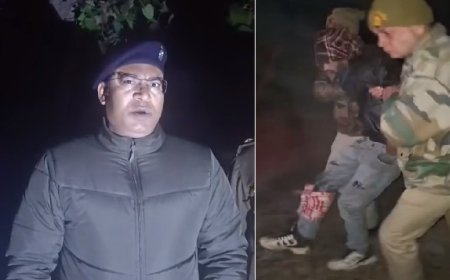 Sambhal: सम्भल में शातिर चोरों से पुलिस की मुठभेड़, एक घायल, दो गिरफ्तार।