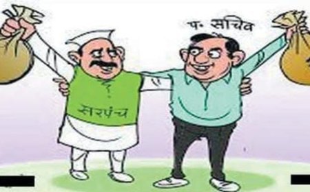 Sitapur : 7 लाख रूपये से सिर्फ 20 मीटर रास्ते में इटरलांकिग लेकिन फाइल में सब Okay, प्रधान- पंचायत सचिव पर पैसे डकारने का आरोप