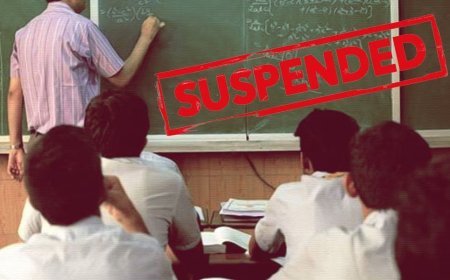 Sultanpur : प्राथमिक विद्यालय भरसारे में सहायक अध्यापक निलंबित- महिला शिक्षिकाओं और बच्चों के साथ अभद्र व्यवहार के आरोप