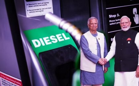 बांग्लादेश भारत से आयात करेगा 1.80 लाख टन डीजल, खजाने से खर्च होंगे 14.62 अरब टका।