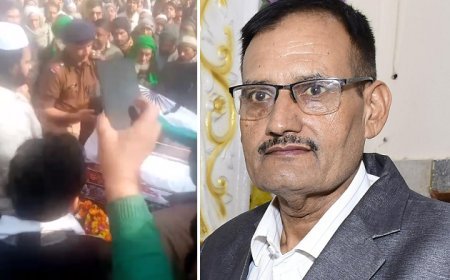 Deoband: आरपीएफ इंस्पेक्टर शकील अहमद का निधन, राजकीय सम्मान के साथ दी गई अंतिम विदाई। 