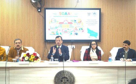 Lucknow : पारदर्शी, सरल और डिजिटल होगा स्कूल मूल्यांकन तंत्र - पार्थ सारथी सेन शर्मा