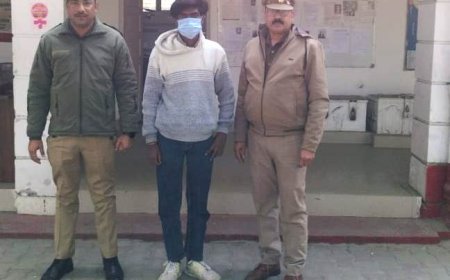 Hardoi : थाना पिहानी पुलिस ने मोबाइल फोन छीनने के आरोपी को गिरफ्तार किया