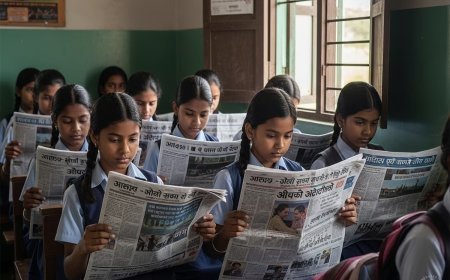 Lucknow : विद्यालयों में नियमित समाचार पत्र पठन को बढ़ावा देने के निर्देश, छात्रों के सर्वांगीण विकास पर जोर