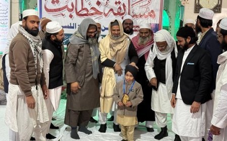 Saharanpur: जामिया इस्लामिया फ़ैज़ुस्सत्तर नाफिउल उलूम, ढाला चोरा में भाषण प्रतियोगिता सफलतापूर्वक संपन्न। 