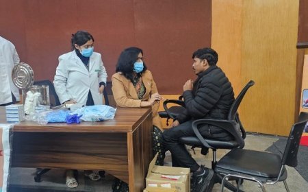 Lucknow: ईएसआई द्वारा एसजीपीजीआई में भव्य स्वास्थ्य जागरूकता एवं निवारक स्वास्थ्य शिविर का सफल आयोजन। 