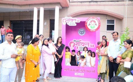 Lucknow : नव मंत्र से संवरेगा बेटियों का भविष्य - बागपत मॉडल बना महिला सशक्तिकरण की नई मिसाल, डीएम बागपत की अनोखी पहल से साकार हो रहा सीएम योगी का विजन