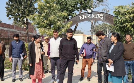 Hardoi: संप्रेक्षण गृह में बच्चों की मूलभूत सुविधाओं का निरीक्षण, जिलाधिकारी ने दिए कई महत्वपूर्ण निर्देश। 