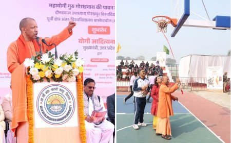 Gorakhpur: युवा खेलेगा तो खिलेगा- CM योगी का विश्वविद्यालयों को बड़ा आह्वान, खेल प्रतिभाएं तराशें शिक्षण संस्थान। 