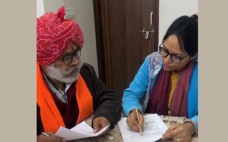 राजस्थान के विधायक फूल सिंह मीणा की प्रेरणादायक शिक्षा यात्रा: 15 साल की उम्र में छोड़ी पढ़ाई, 55 साल में फिर शुरू की, अब 68 में एमए फाइनल परीक्षा दी।