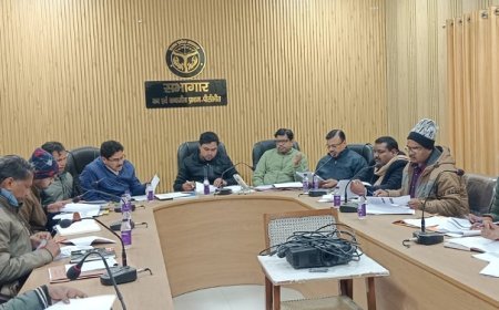 Pilibhit: जिला गंगा कार्ययोजना की बैठक हुई सम्पन्न। 