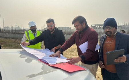 Ballia: मुख्य विकास अधिकारी द्वारा मनियर वाटर ट्रीटमेंट प्लांट का स्थलीय निरीक्षण। 