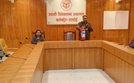 Hardoi: 23 जनवरी को मार्क डिल सायं 6 बजे से किया जायेगा- अरूणिमा श्रीवास्तव