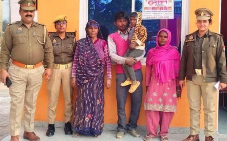 Sambhal : बहजोई पुलिस की तत्परता से 3 घंटे में लापता 6 वर्षीय मासूम सकुशल बरामद