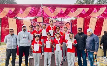 Bajpur: खेल महाकुंभ में सेंट मैरी सीनियर सेकेंडरी स्कूल बाजपुर का शानदार प्रदर्शन, 75 से अधिक पदक जीतकर रचा इतिहास। 