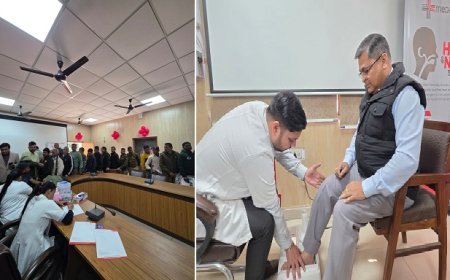 ​Pilibhit: पीलीभीत टाइगर रिजर्व में स्वास्थ्य शिविर का आयोजन -110 कर्मियों का हुआ परीक्षण, शुगर और बीपी के बढ़ते मामलों ने बढ़ाई चिंता। 