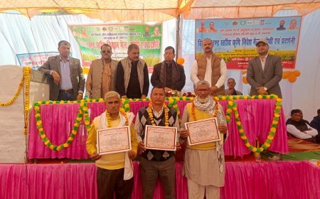 Hardoi: कृषि निवेश मेला एवं कृषक प्रदर्शनी का भव्य आयोजन, योजनाओं की दी गई विस्तृत जानकारी। 