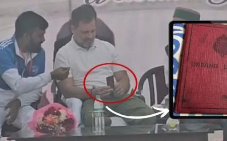 राहुल गांधी को रायबरेली दौरे पर मिला दादा फिरोज गांधी का दशकों पुराना खोया हुआ ड्राइविंग लाइसेंस, परिवार ने अमानत के रूप में संभालकर रखा था। 