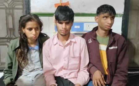 Sambhal : खेत में चारा काटने से मना करना पड़ा भारी- तीन नेत्रहीन बच्चों व मां पर लाठी-डंडों से हमला, जिला अस्पताल में भर्ती