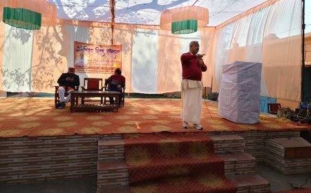 Pilibhit : आज अनुकूल परिस्थितियों के बावजूद देश को तोड़ने के प्रयास हो रहे हैं इसीलिए हिंदू सम्मेलन की आवश्यकता है- सुनील कौशल जी महाराज