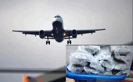 बेंगलुरु एयरपोर्ट पर बड़ी ड्रग्स बरामदगी, 38.60 करोड़ की कोकीन के साथ ब्राजील से आए यात्री को किया गिरफ्तार। 