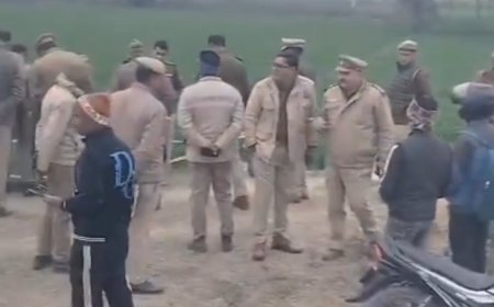 Sambhal : गांव में मिला अज्ञात महिला का शव, शिनाख्त के बाद पोस्टमार्टम के लिए भेजा गया शव