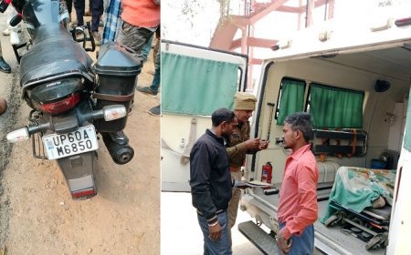 Ballia: हल्दी में दर्दनाक सड़क हादसा: दवा लेने जा रहे युवक की मौत, किशोर गंभीर, ट्रक चालक फरार। 