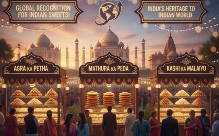 Lucknow: 'ओडीओसी' पर दुनिया चखेगी UP का असली स्वाद: आगरा का पेठा, मथुरा का पेड़ा और काशी की मलइयो अब वैश्विक पहचान की ओर। 