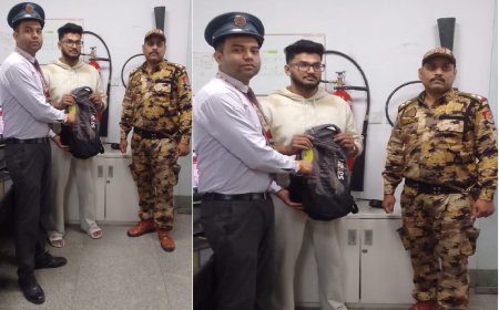 Lucknow : लखनऊ मेट्रो ने यात्री को 20 मिनट में लौटाया एक लाख रुपये और कीमती सामान से भरा बैग