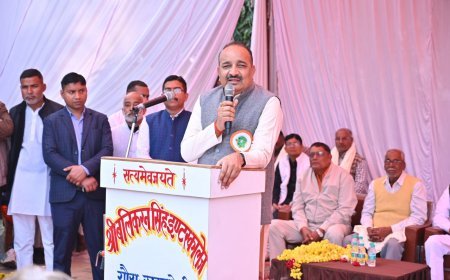 Rae Bareli : उद्यान मंत्री ने चौपालों में वीबी-जी राम जी के बारे में किया जागरूक